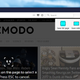 There’s a screenshot tool built into the browser. Image: Screenshot